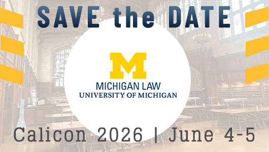 CALIcon Conference 2026 "Save the Date" header