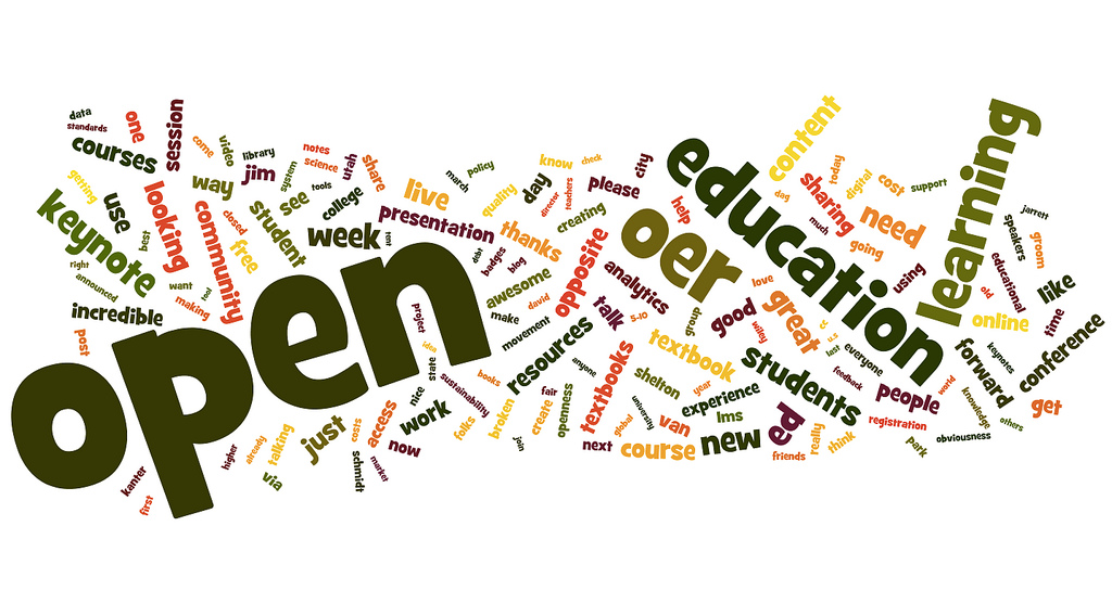 Open Education Wordle